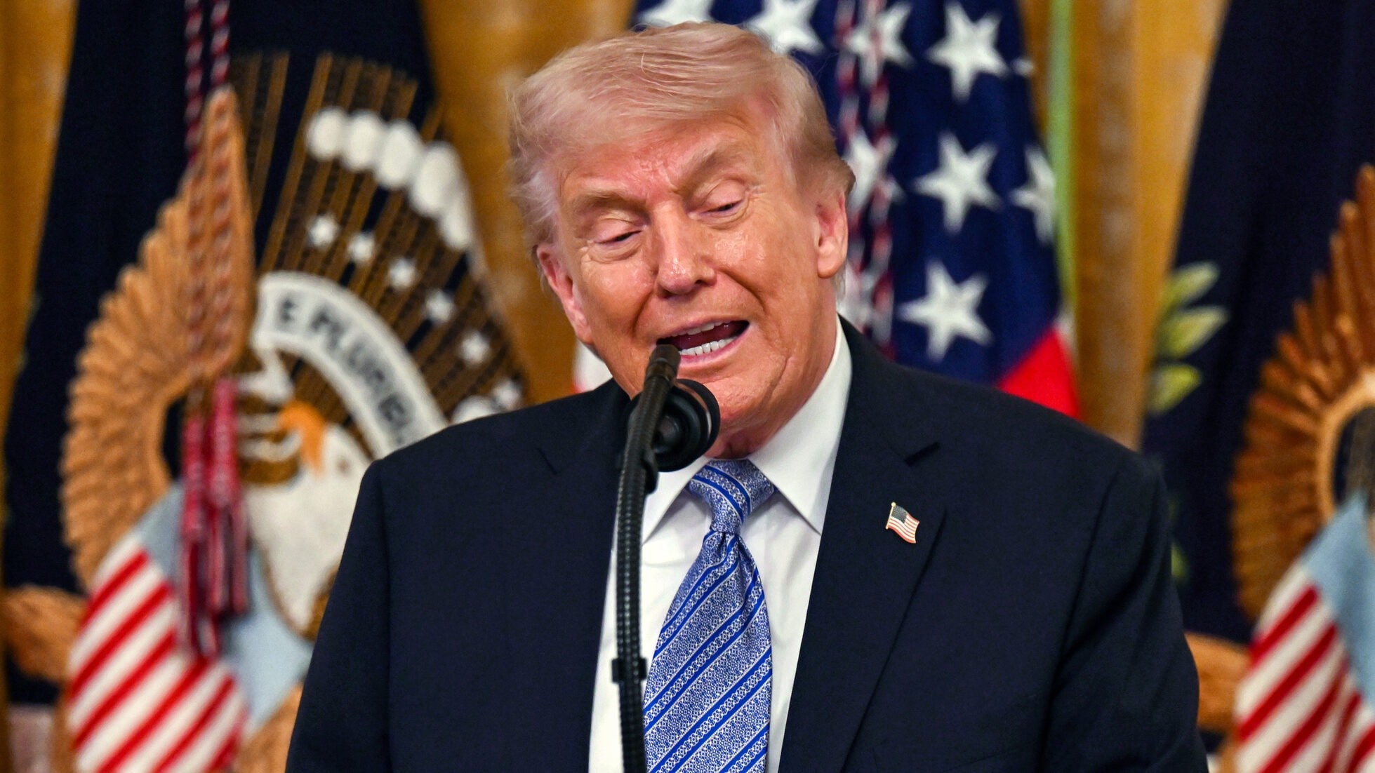 Trump sorgt für Aufsehen mit Amtszeit-Witz