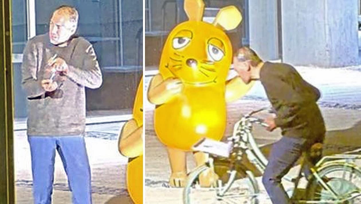 Fahndung nach Brandanschlag auf Maus-Statue in Köln