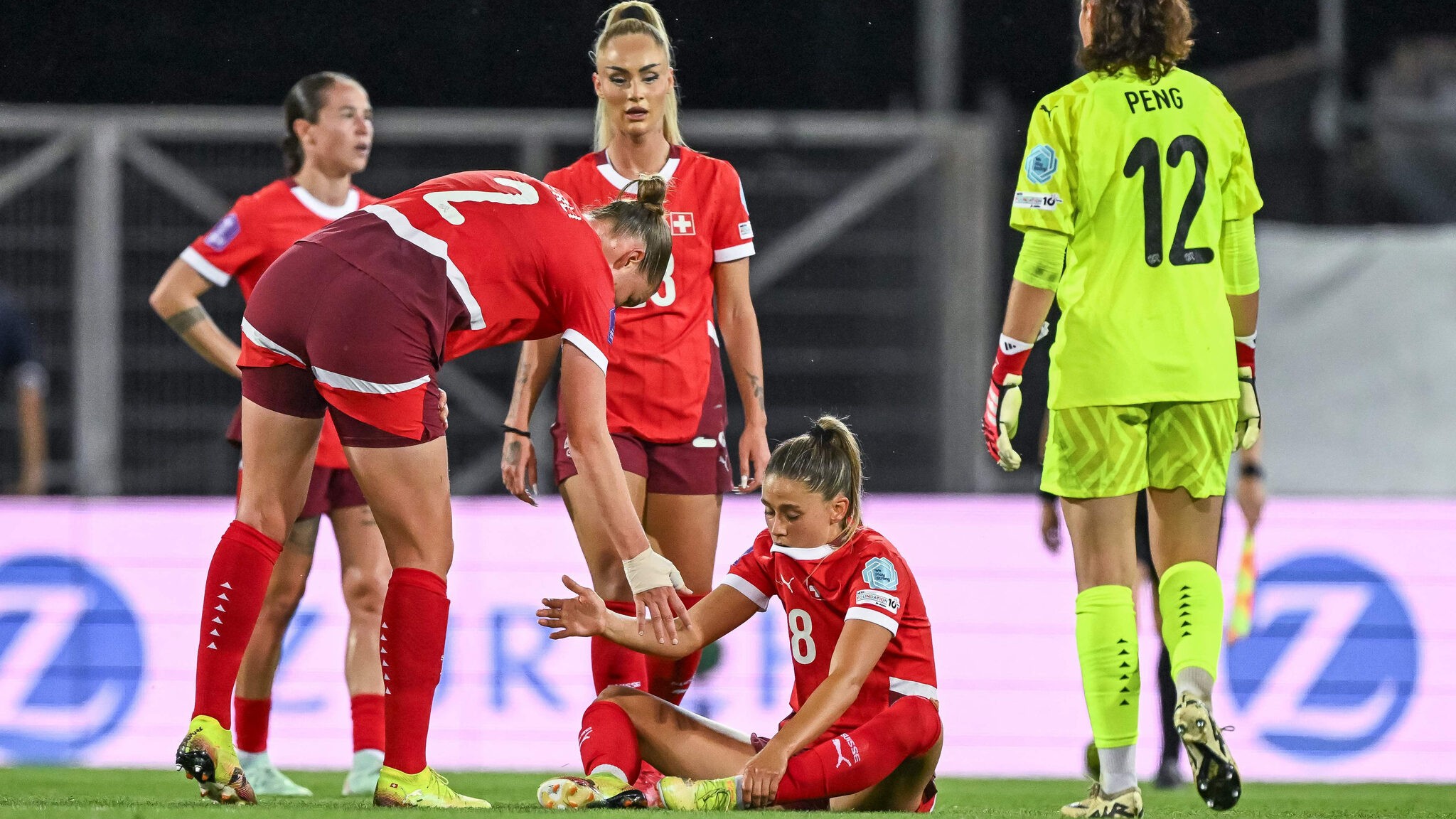 Schweizer Frauen-Nationalteam unterliegt 1:7!