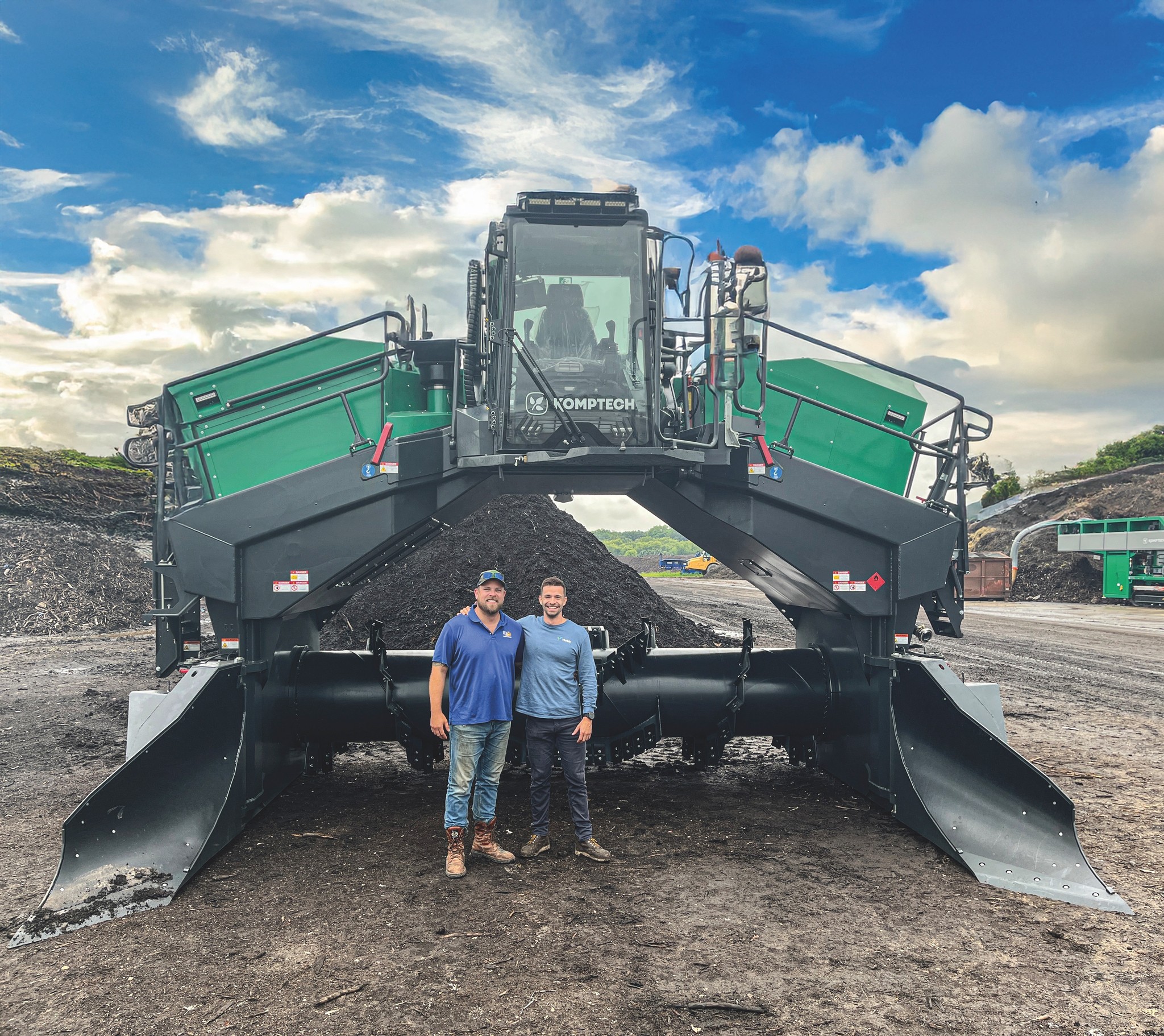 Komptech exportiert Recycling-Anlagen in die USA!