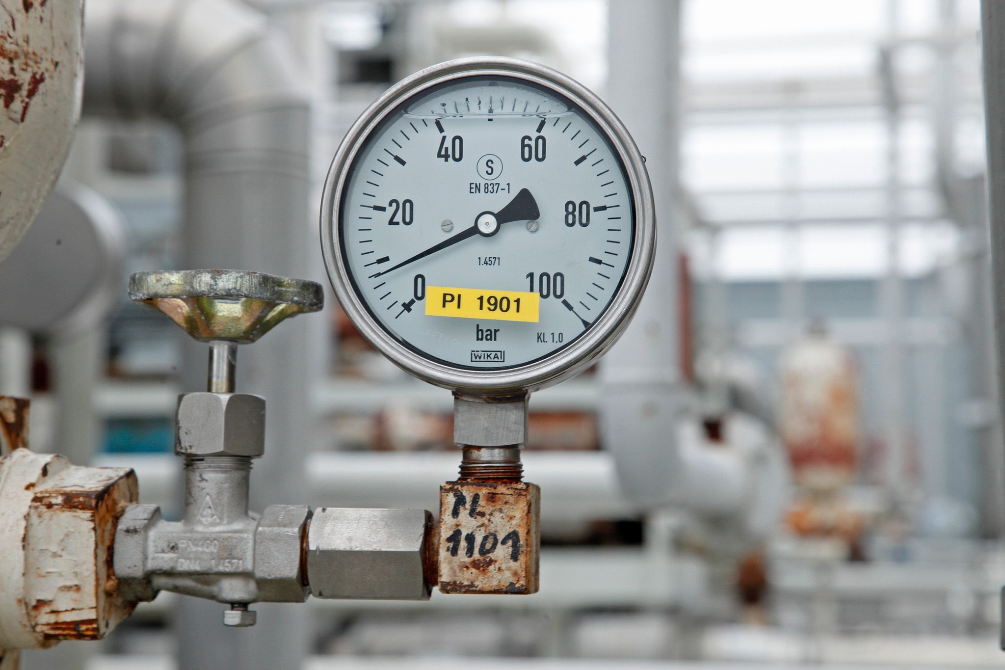 Gasspeicher in Österreich gut gefüllt trotz Rückgang