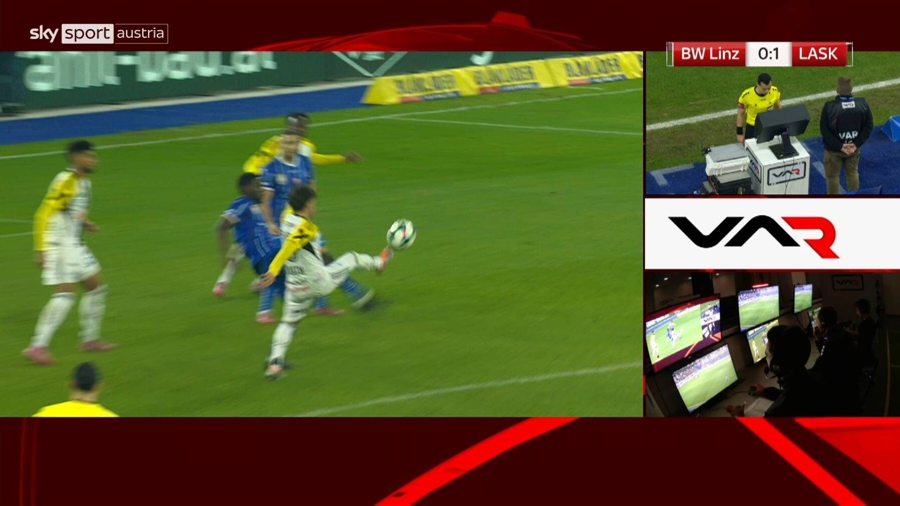 „LASK gewinnt: Zwei Elfmeter für Blau-Weiß aberkannt!“