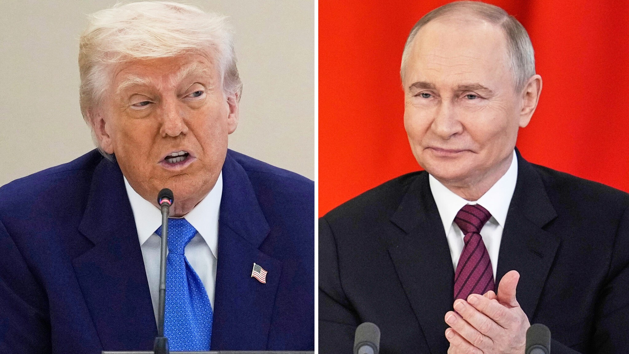 Putin und Trump: Ukraine-Konflikt bleibt zentral