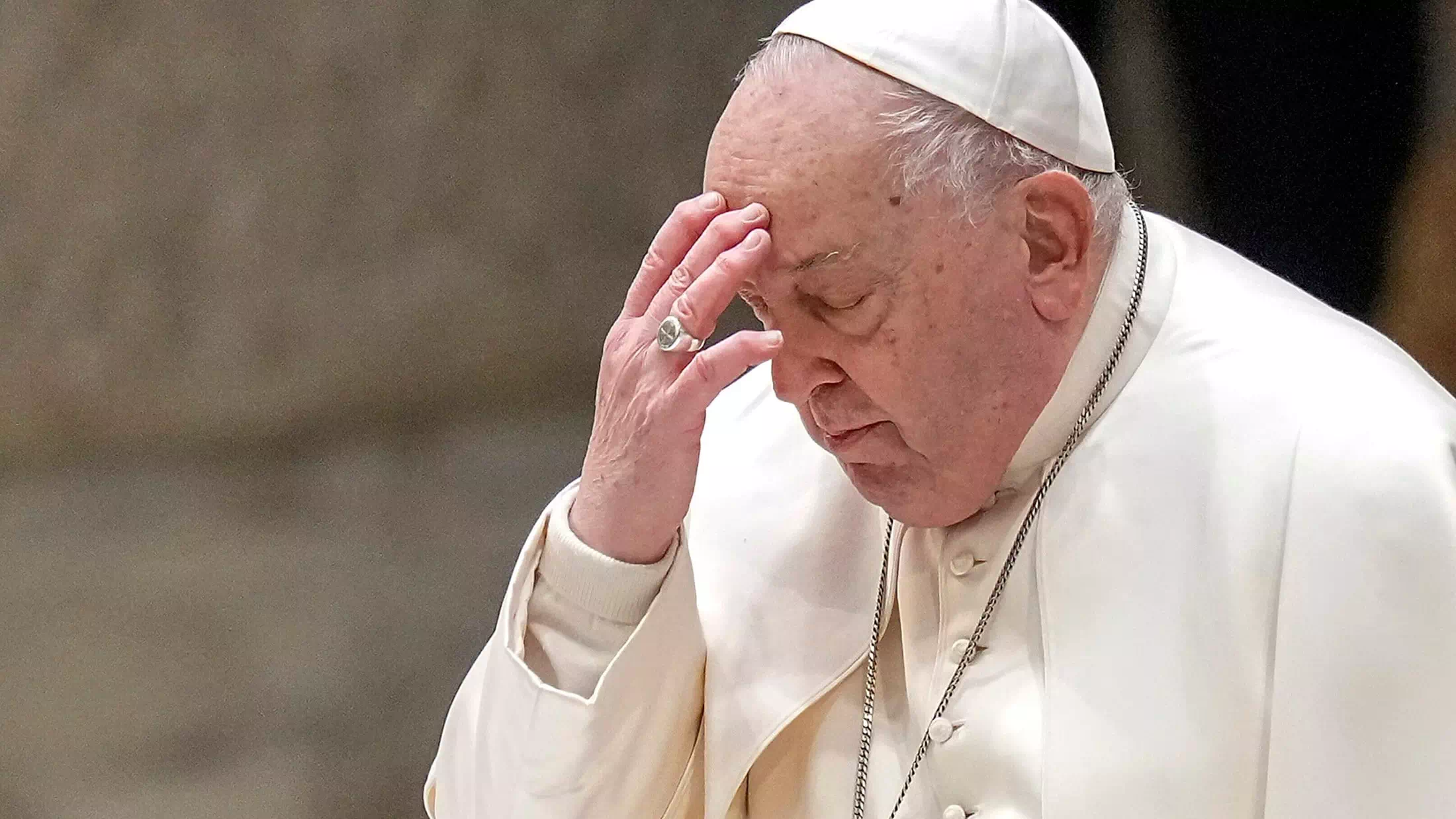Papst Franziskus: „Ich erlebe eine Zeit der Prüfung“