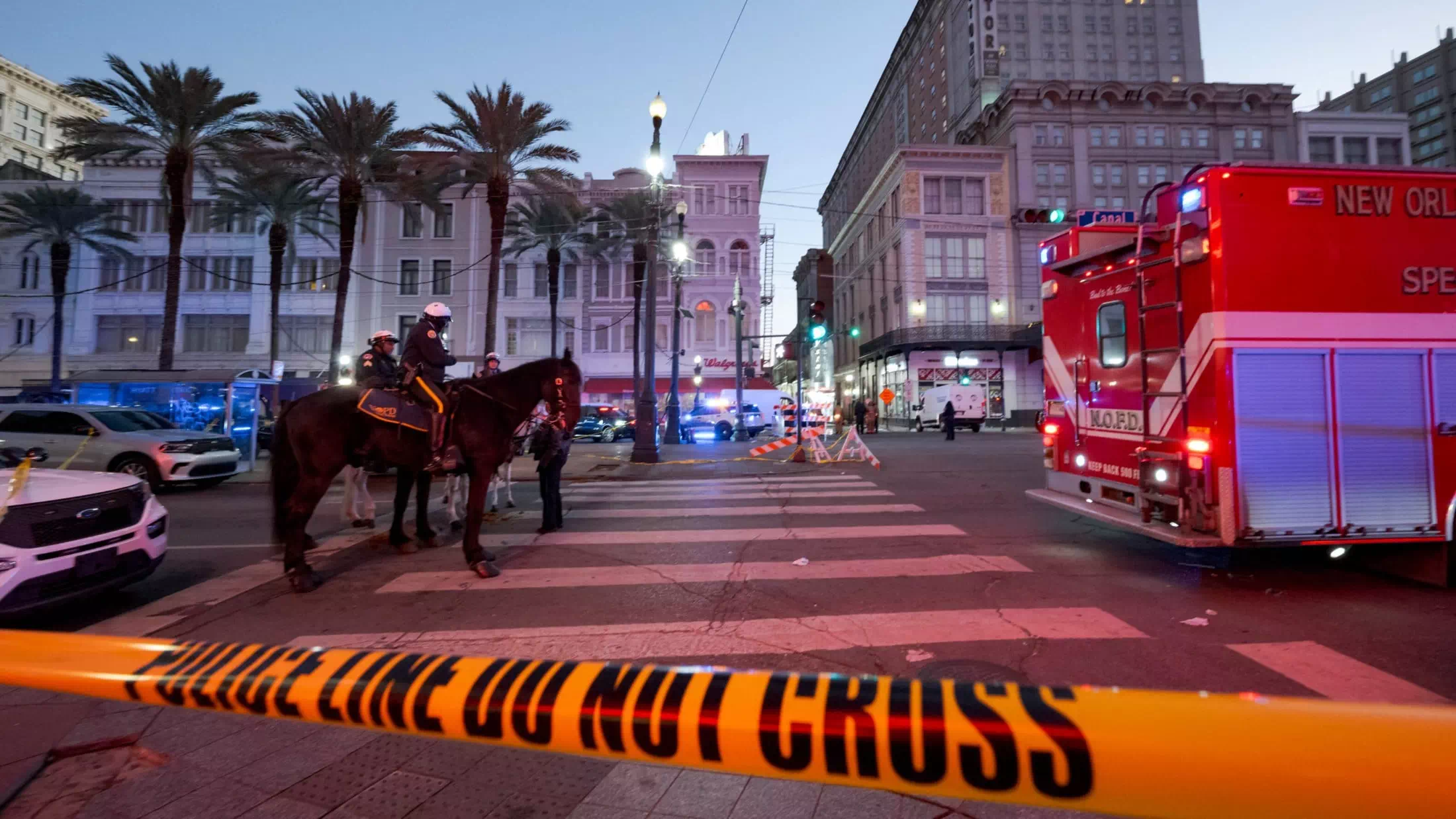 Terror in New Orleans: Zehn Tote bei Angriff