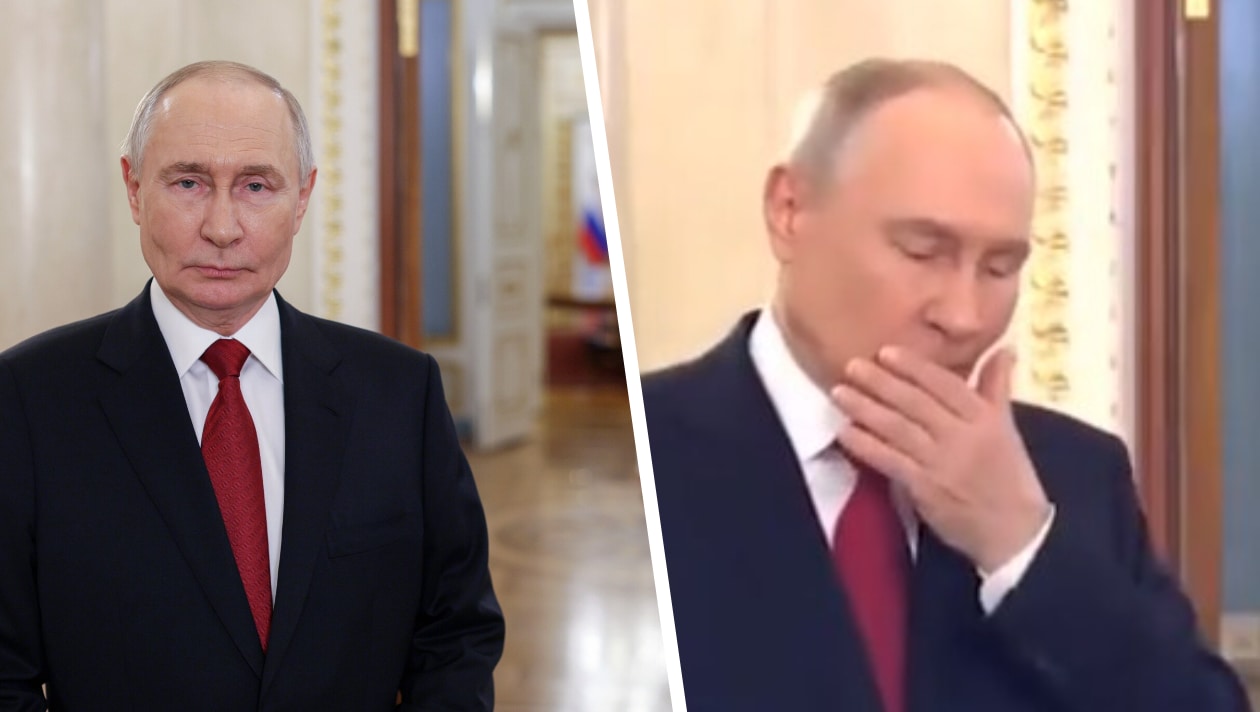 „Putin hustet im Video – Kreml überrascht Russen“