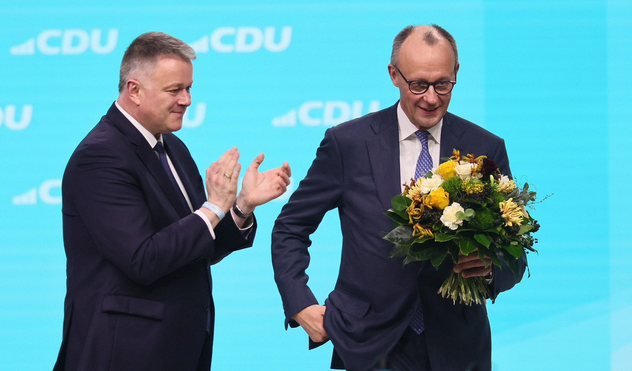 Merz bleibt CDU-Vorsitzender mit 91,17 Prozent