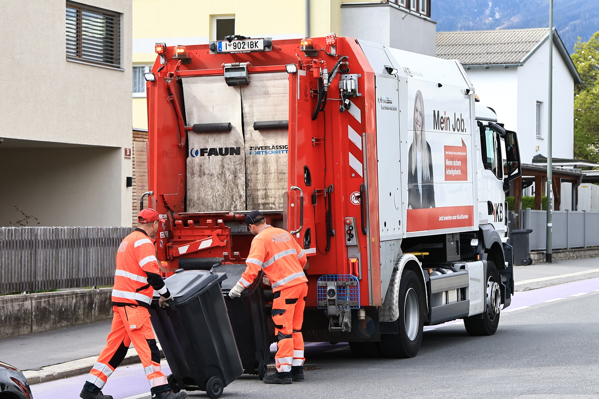 Tirol: Pro Kilo Restmüll für weniger Abfall!