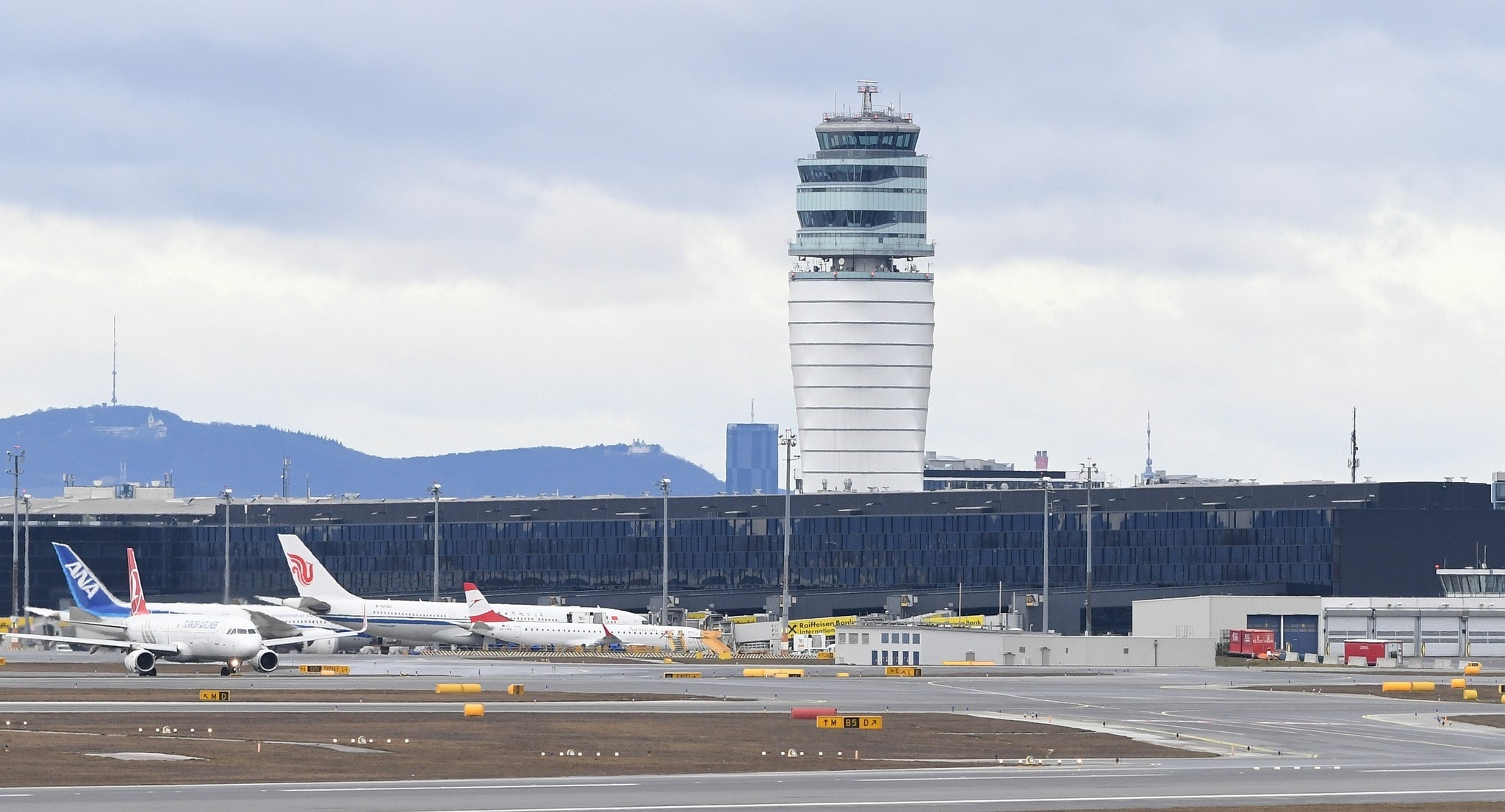 Wiener Flughafen: Rückgang der Passagierzahlen
