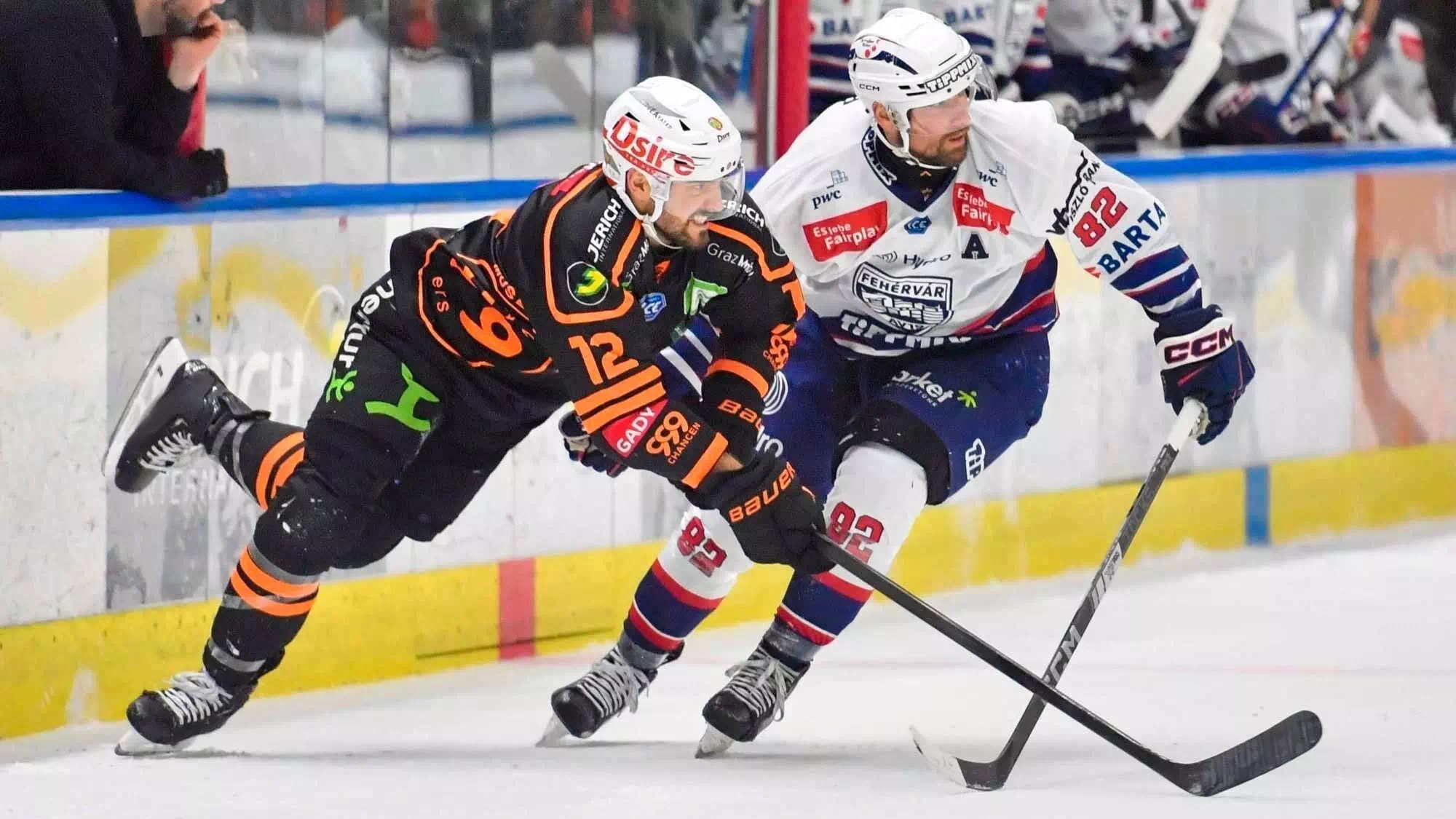 Graz99ers unterliegen Fehervar klar mit 2:5