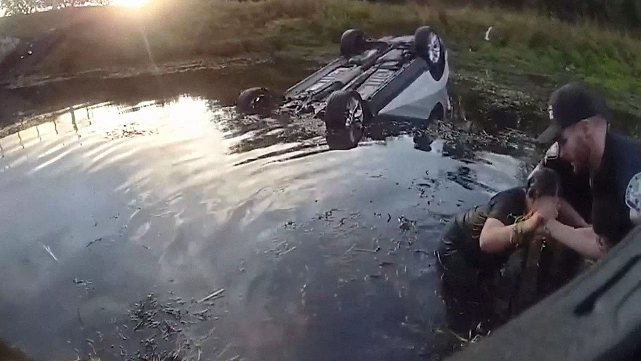 „Schwangere Frau aus Kanal gerettet!“