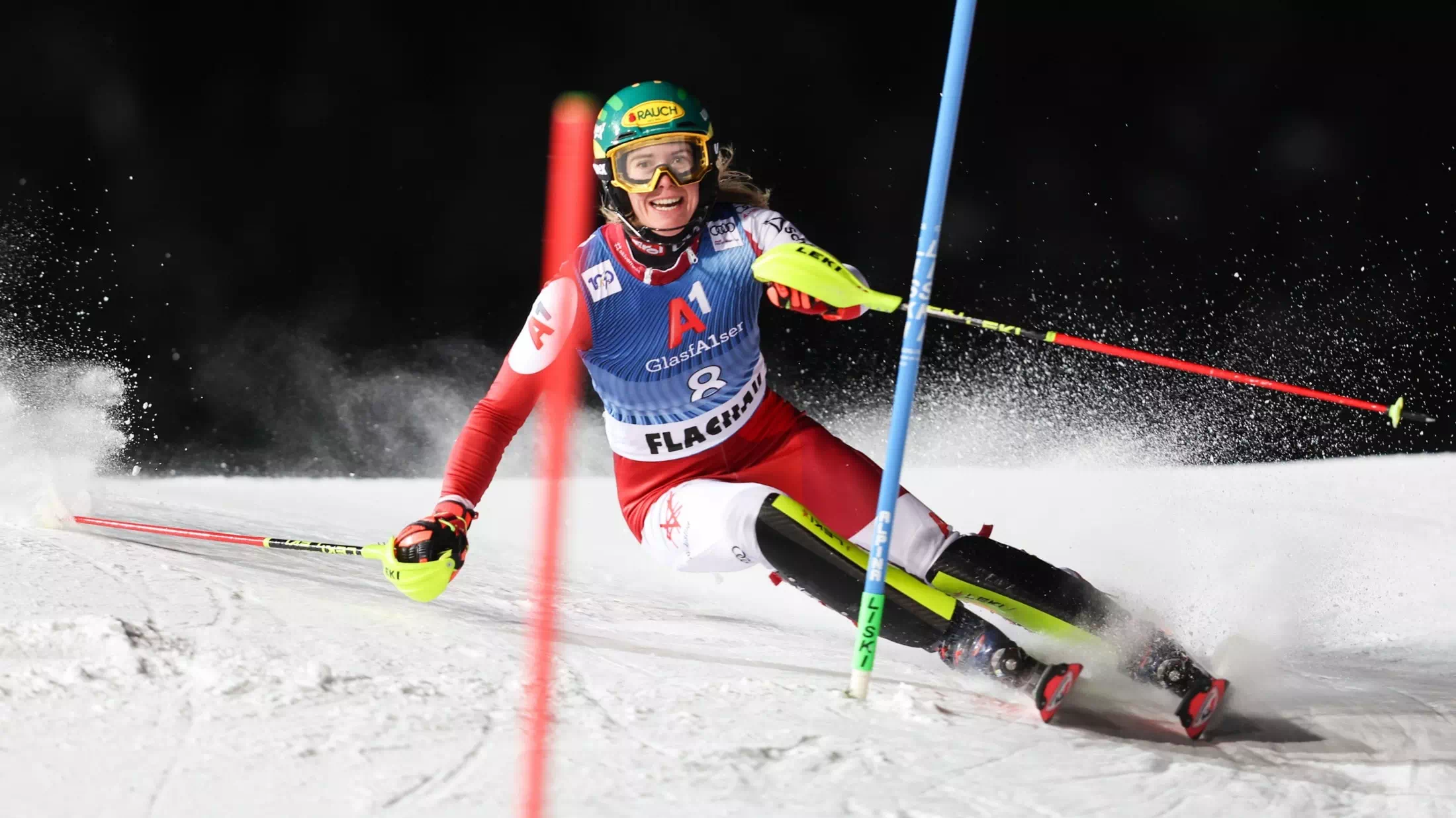 Flutlicht-Slalom der Damen in Flachau live!