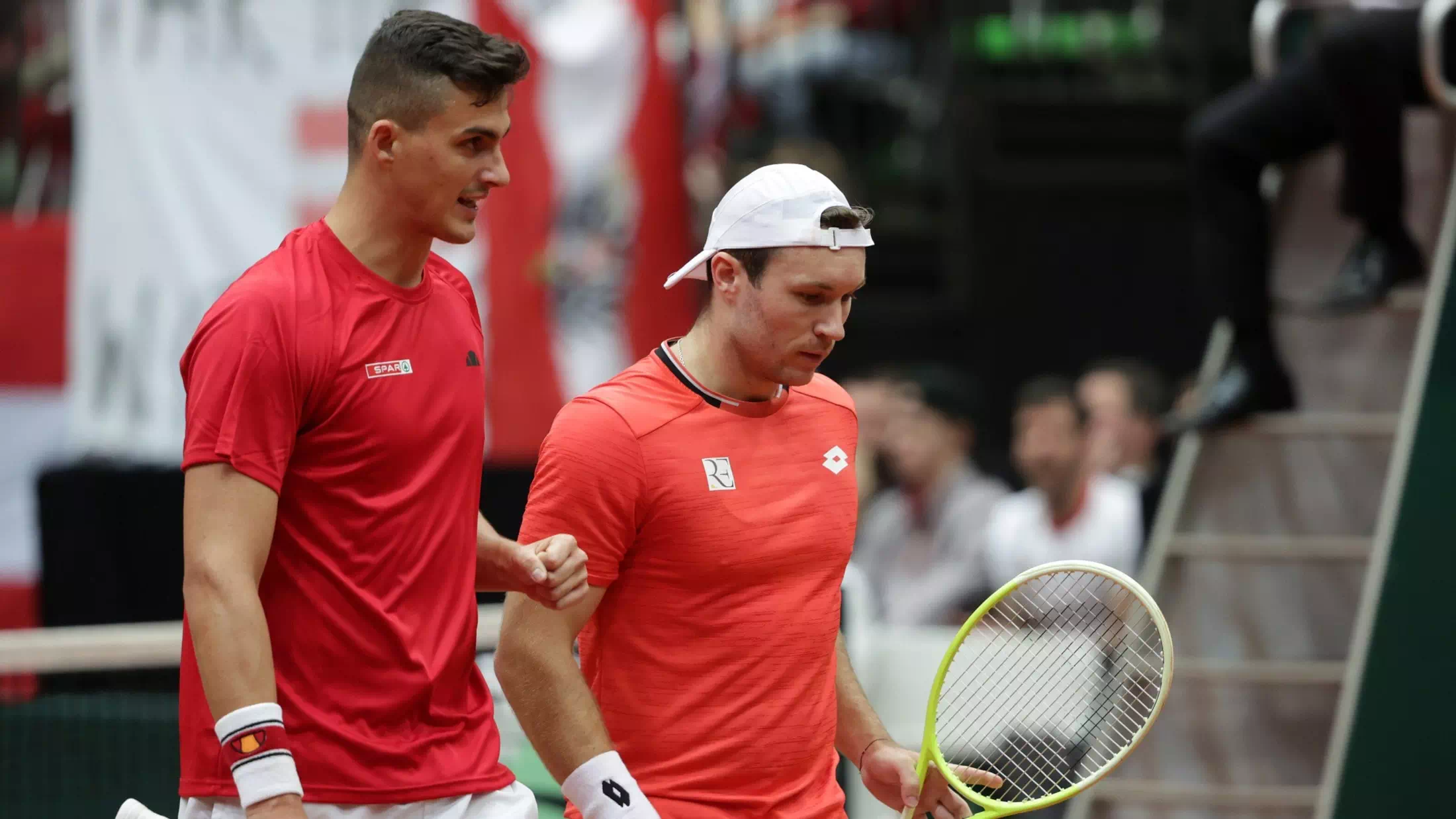 Österreichs Tennis-Herren reisen nach Ungarn!