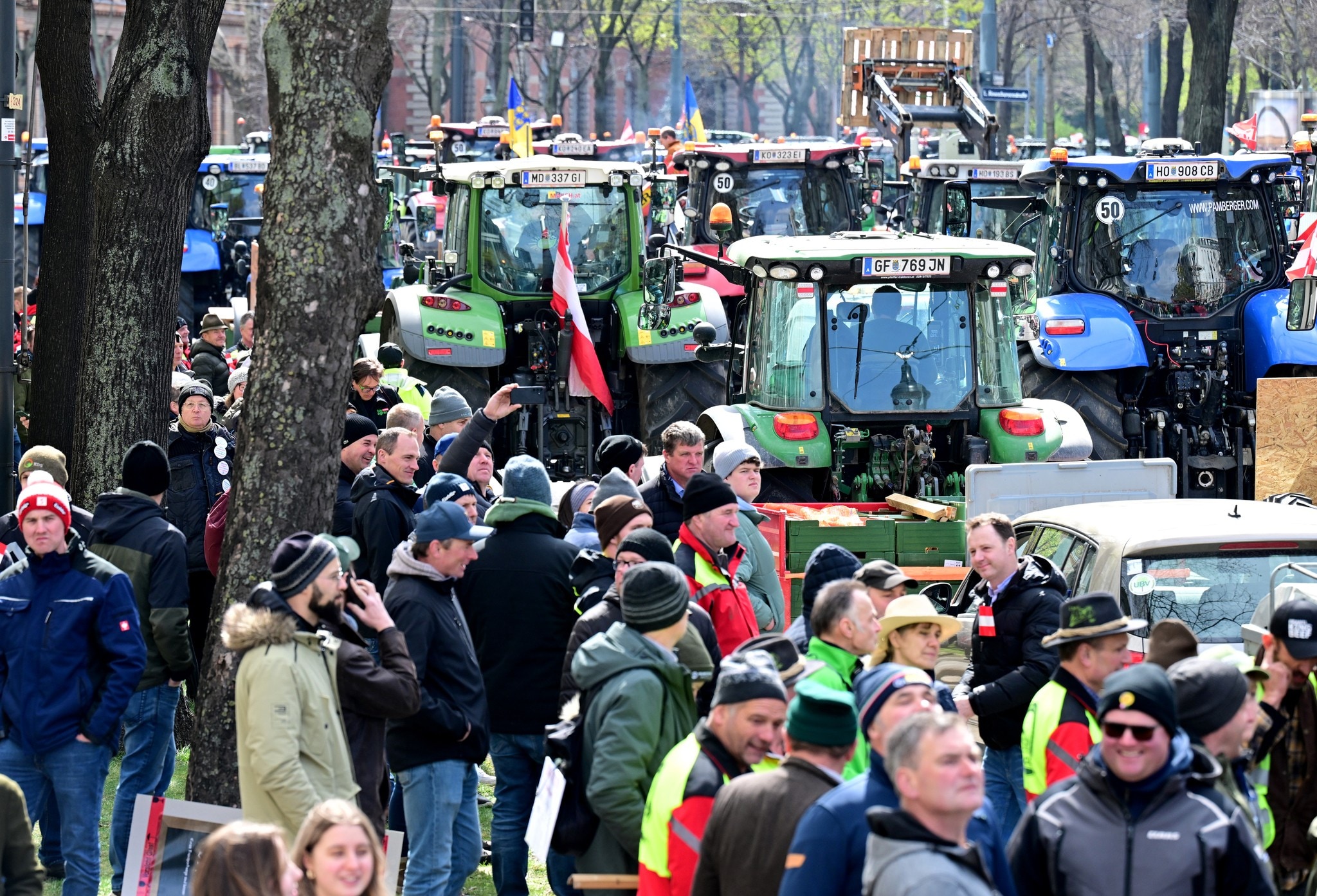 Landwirte protestieren gegen EU-Agrarpolitik