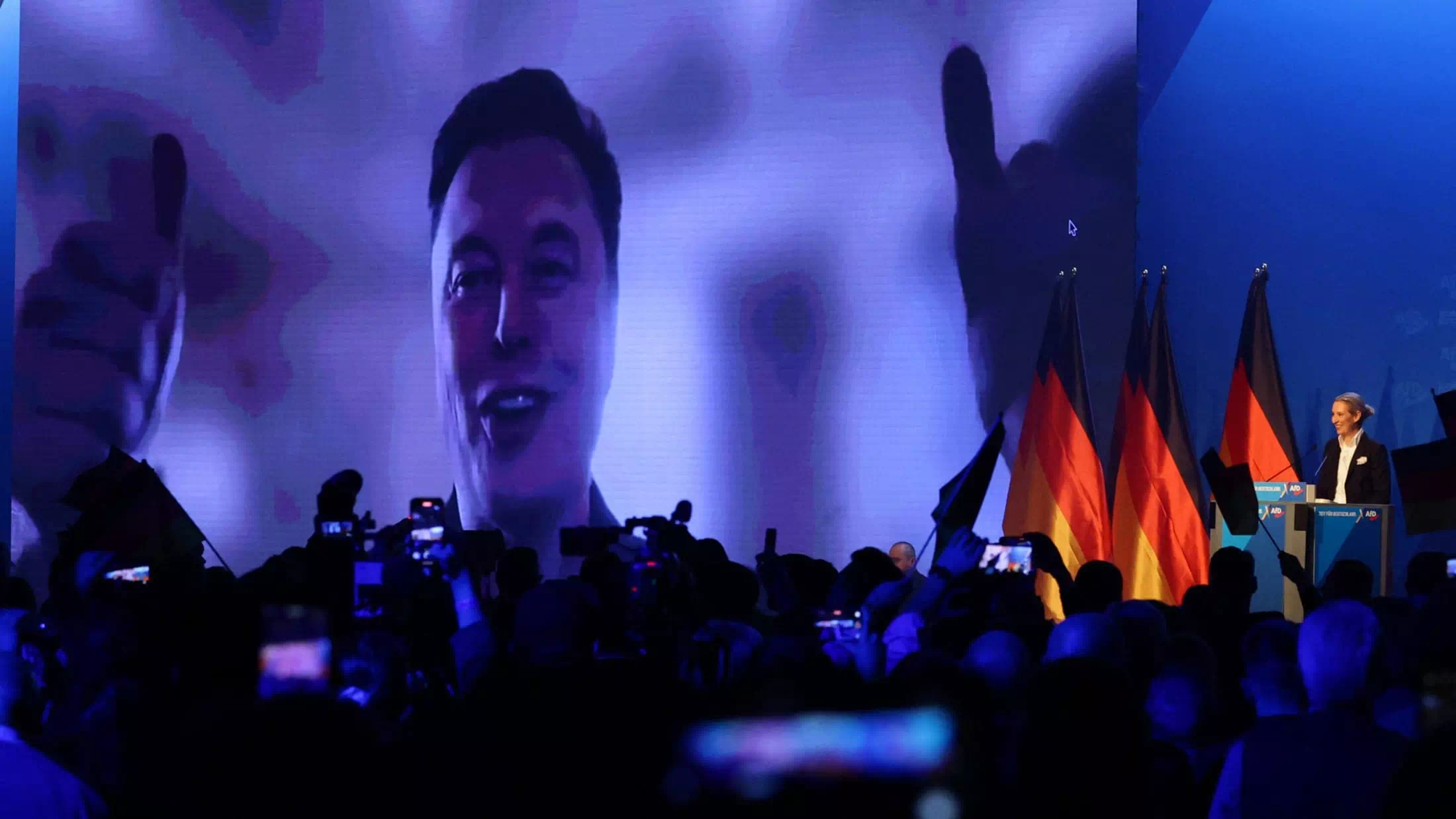 Elon Musk unterstützt AfD beim Wahlkampfauftakt