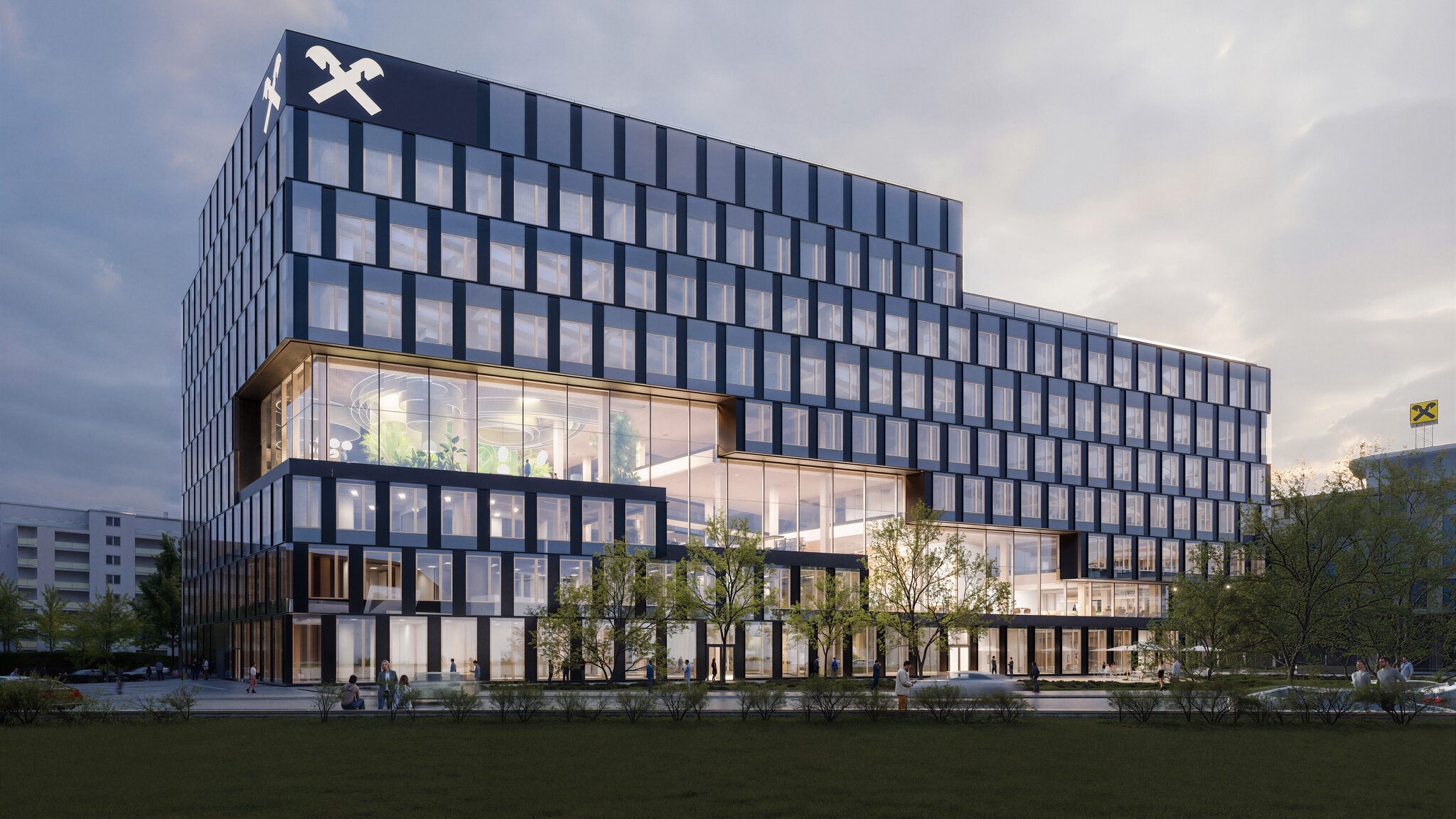 „Neue Zentrale der RLB in Linz: Modern und offen“