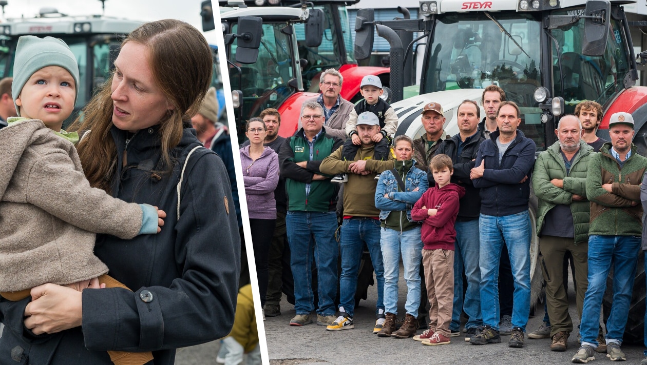 „Protest vor Ardo-Werk: Zukunftsangst der Landwirte“