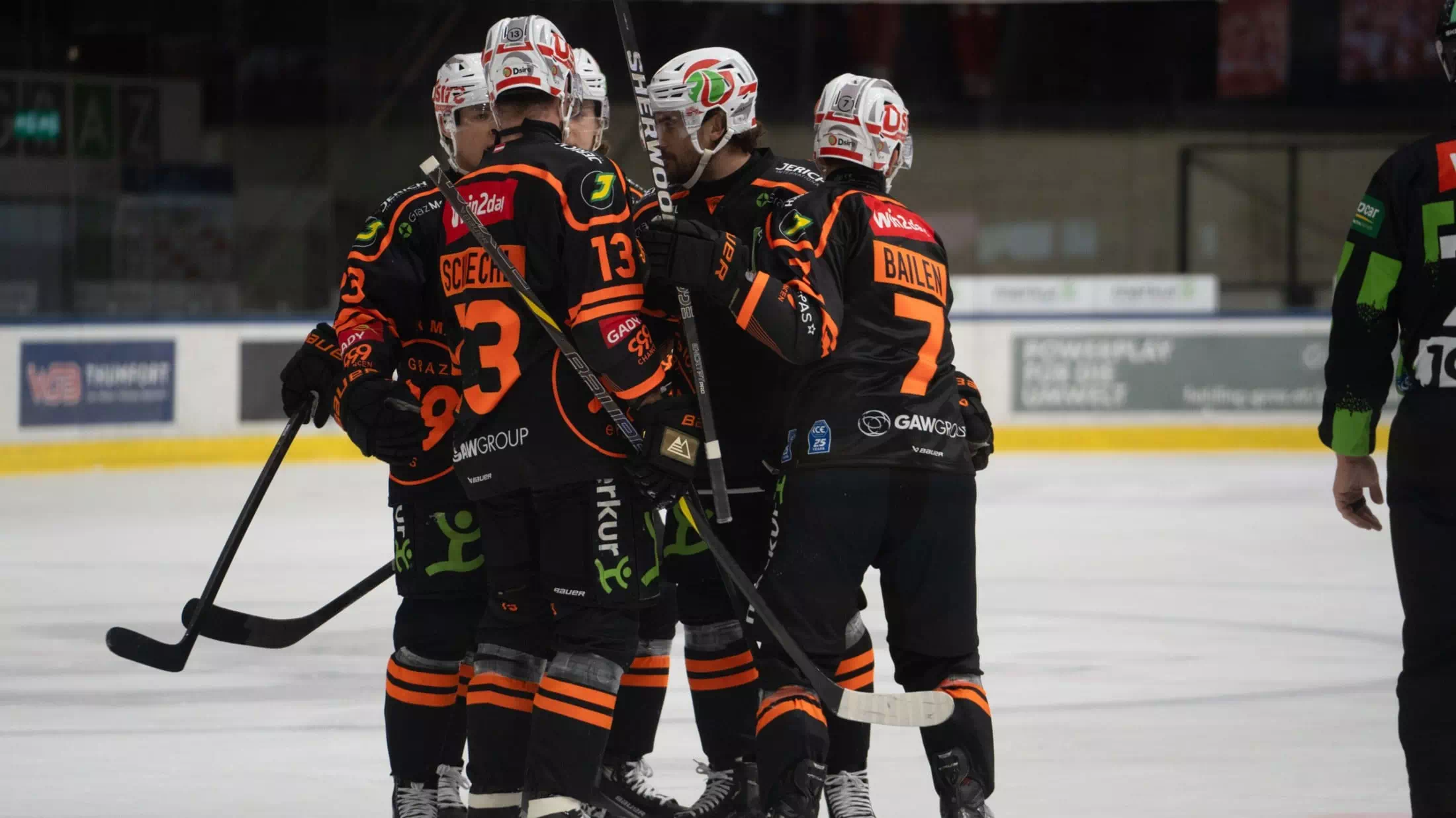 Graz99ers feiern klaren 8:3-Sieg gegen Asiago!