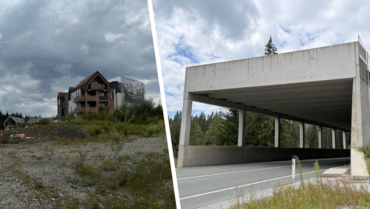 „Chaletdorf Six Senses: Luxushäuser trotz Stillstand“