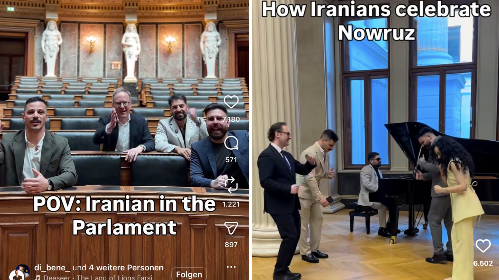 Kritik umstrittener Videos im Parlament