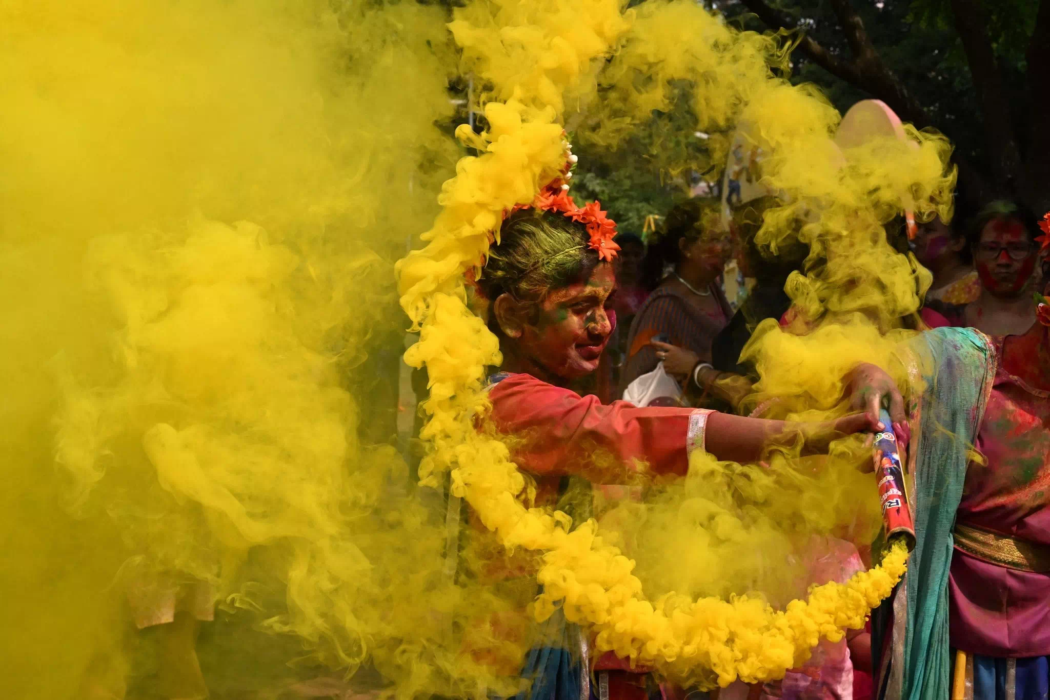 Lukas Nemecz: Zweiter Platz und farbenfrohes Holi-Fest