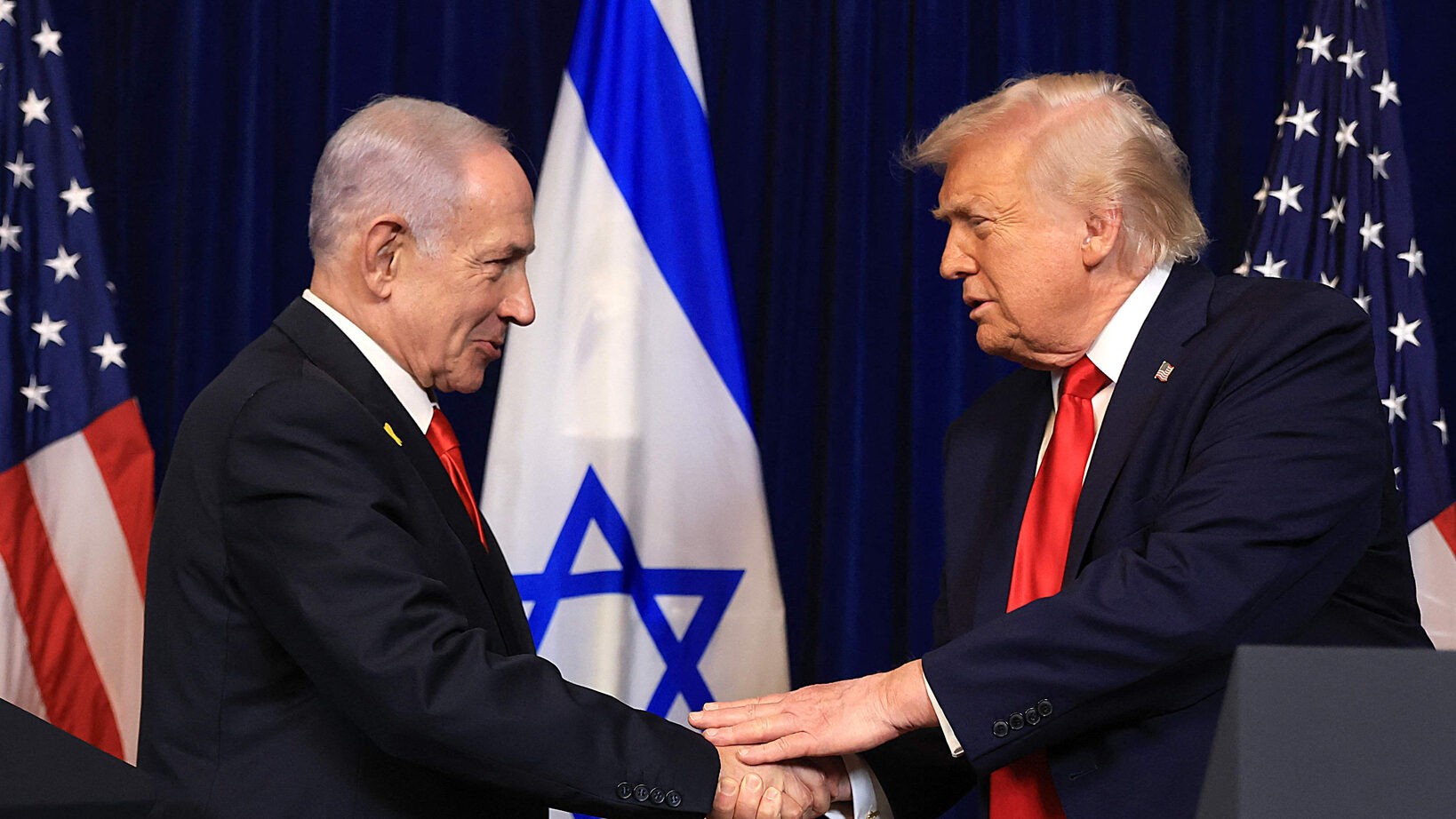 Trump und Netanyahu: Gewalt im Gazastreifen bleibt.