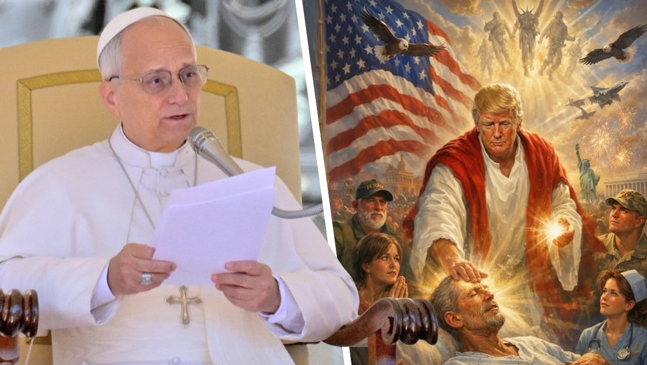 Trump in Jesus-Darstellung: Scharfe Kritik folgt!