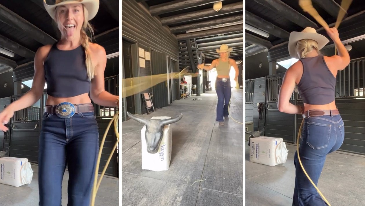 Lindsey Vonn: Lasso-Queen in Aktion!