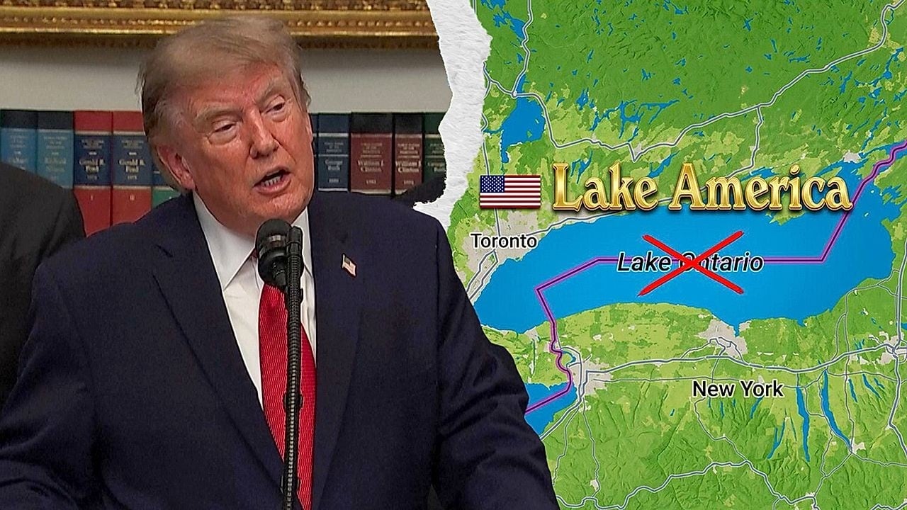 Trump benennt Lake Ontario in „Lake America“ um