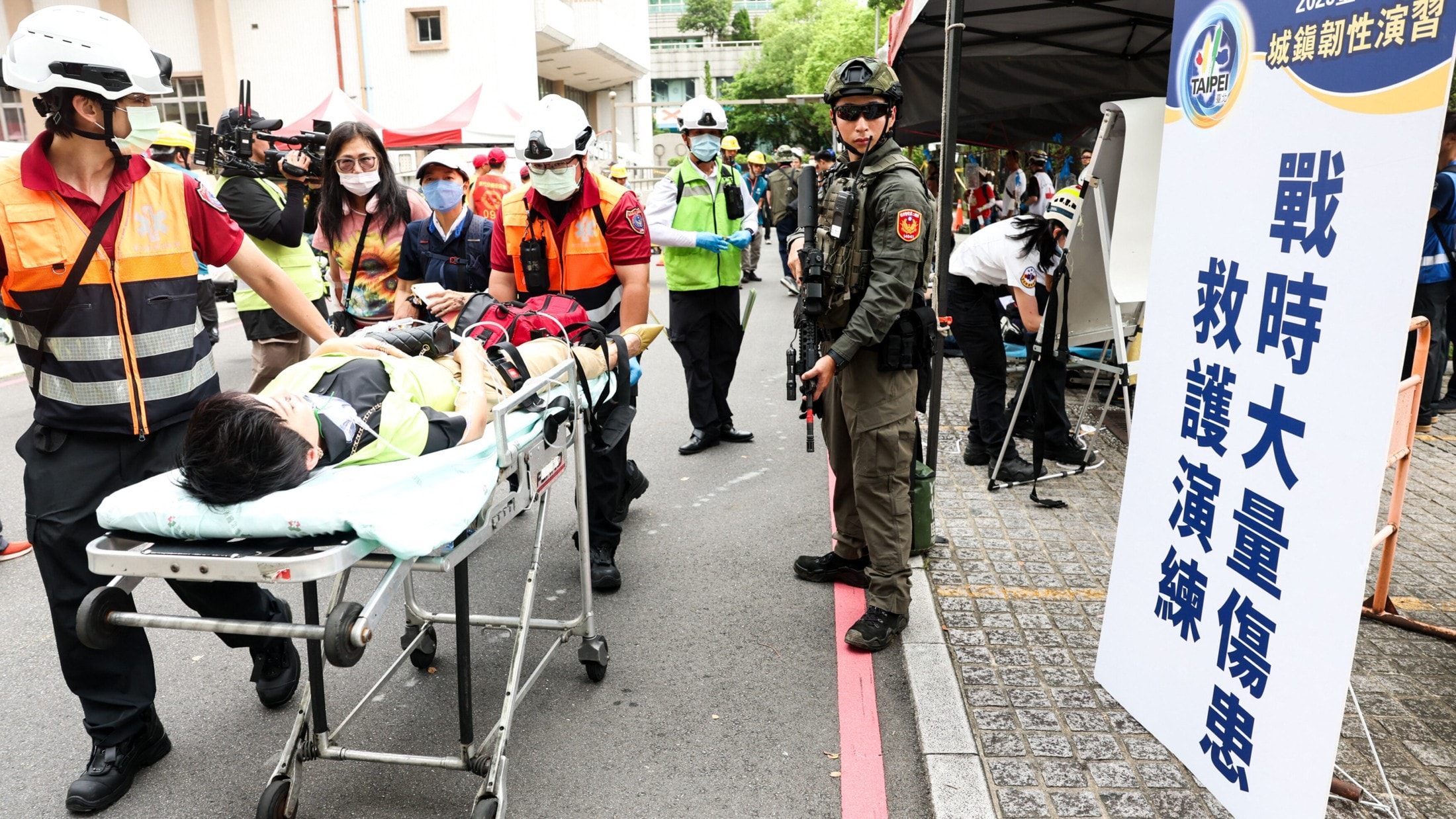 Taiwan bereitet Bürger auf möglichen Angriff vor