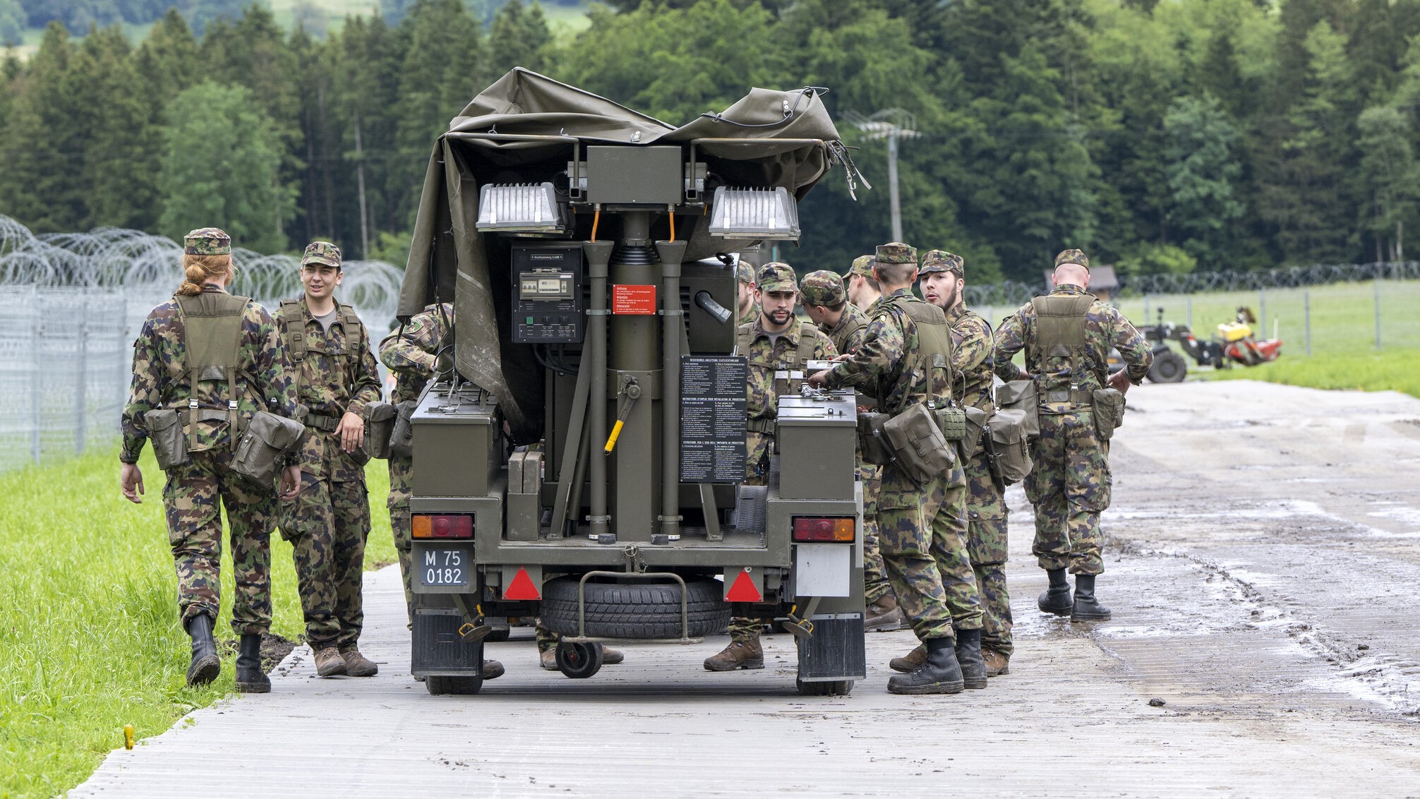 Schweiz stoppt Waffenexporte an die USA