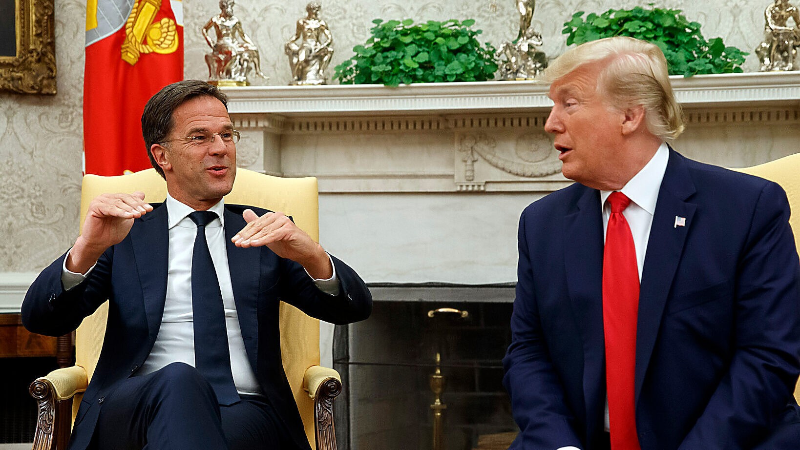 Trump kritisiert NATO-Partner nach Treffen mit Rutte