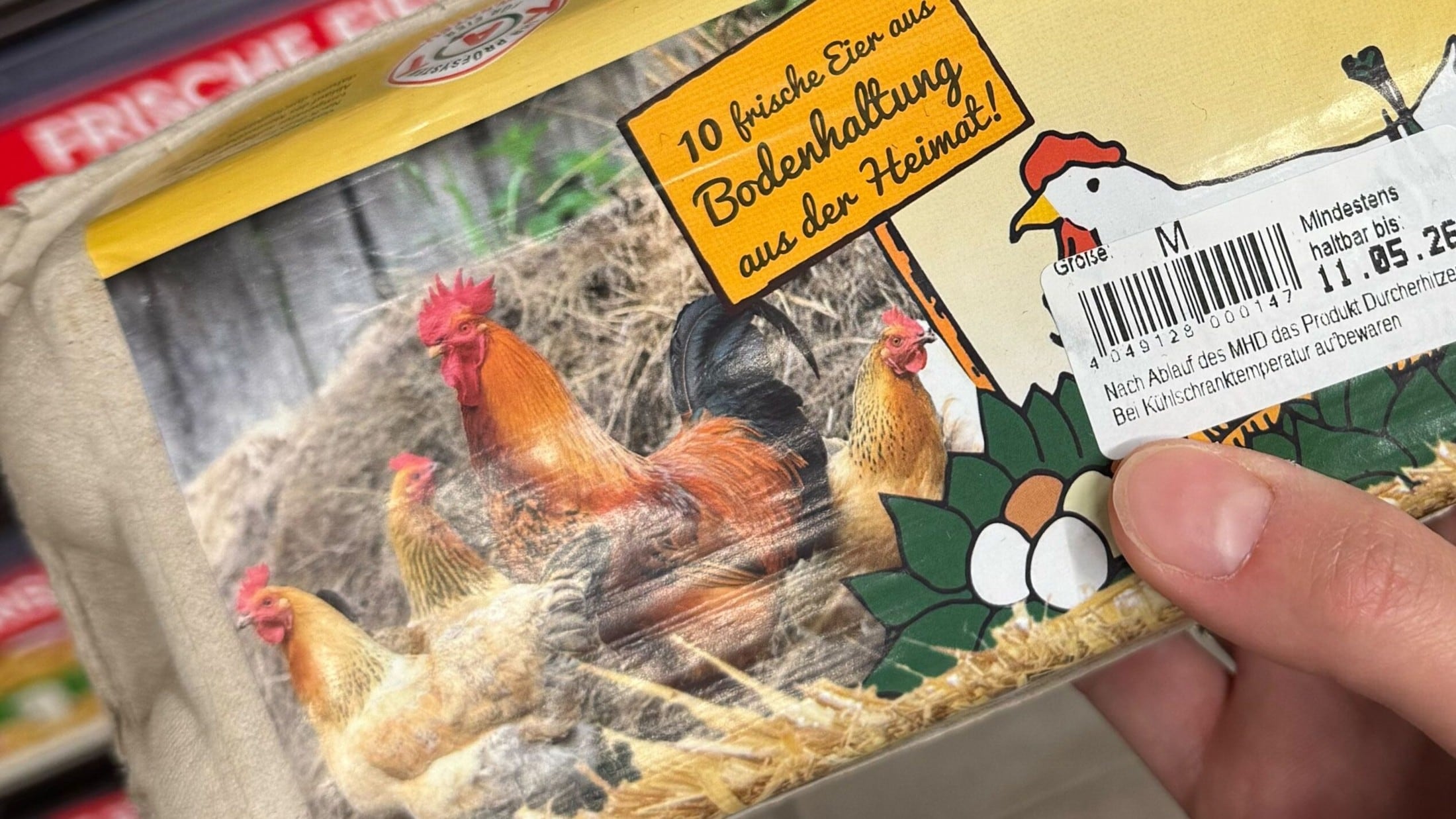 Obermeier ändert Eierverpackung nach Kritik