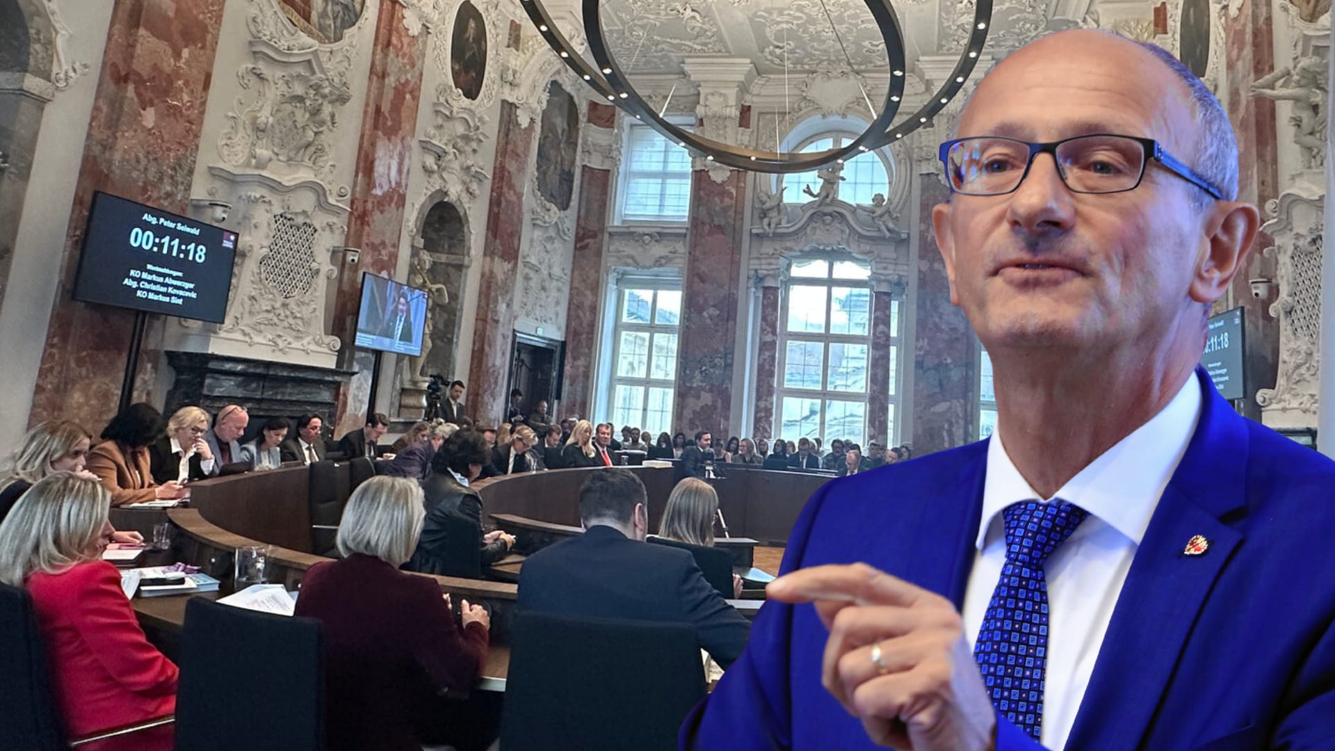 „Hitzige Debatte im Tiroler Landtag über Budget“